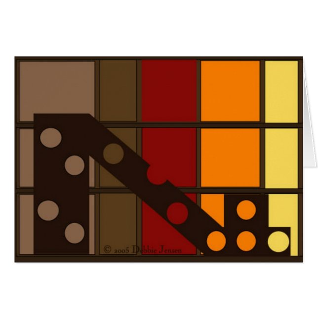 Sko vanvett VII av Debbie Jensen Hälsningskort (Framsidan Horizontal)