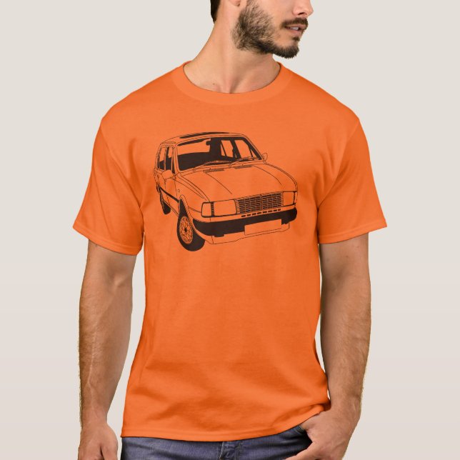 Skoda Estelle 136 T-tröja T Shirt (Framsida)