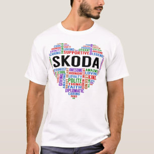 SKODA Legend Heart T Shirt