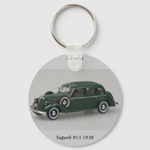 Skoda Superb 913 1938 Keychain Nyckelring