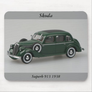 Skoda superb 913 1938 Mousepad Musmatta