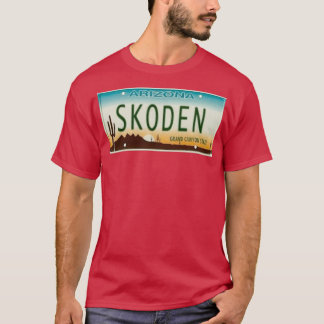 SKODEN ARIZONA-licensskylt T Shirt
