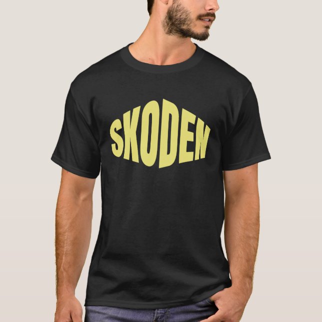 Skoden Låt oss Go då T Shirt (Framsida)