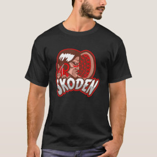 Skoden Slang Stickball Lacrosse Låt oss sedan team T Shirt
