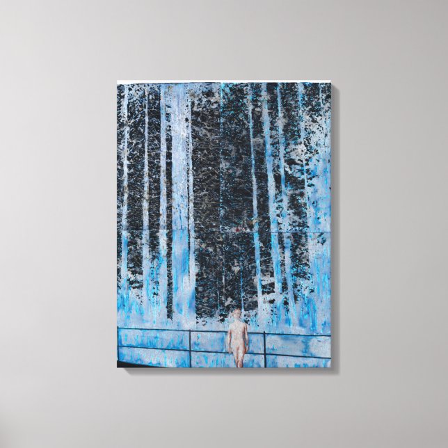 Skog- 4 timmar av Daylight 2009 Canvastryck (Framsida)