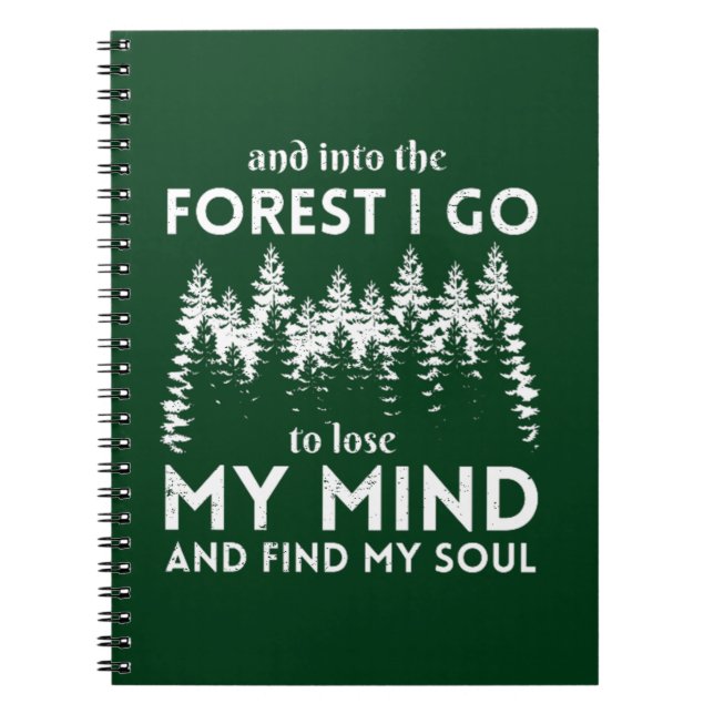 Skog Anteckningsbok (Framsidan)