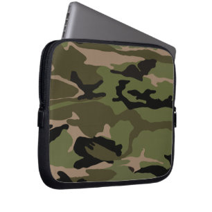 Skog Camo Laptop Fodral