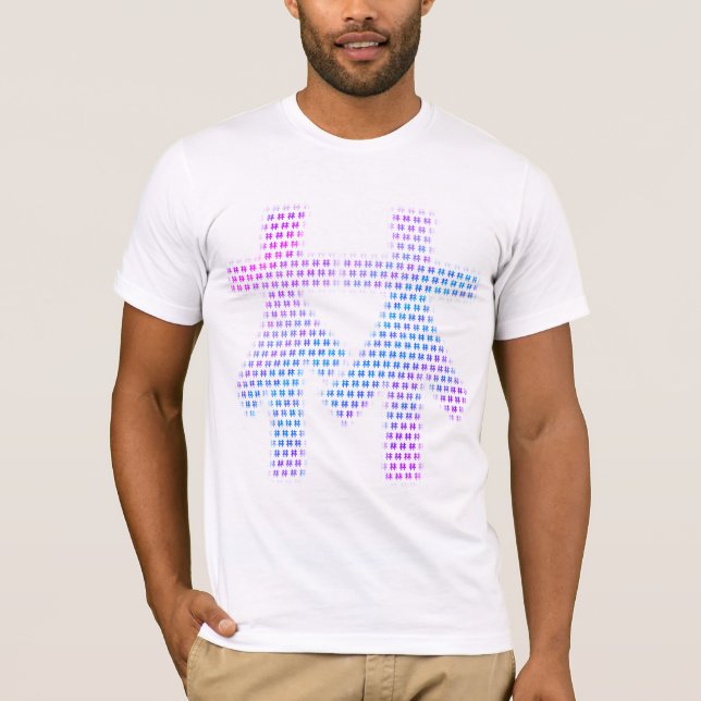 skog för 林 (Ling) Tee Shirt (Framsida)