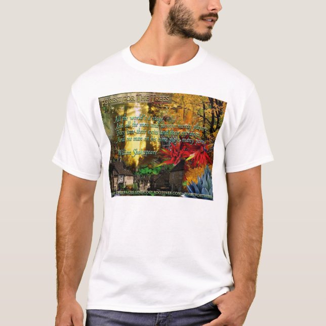 Skog för träden tee shirt (Framsida)