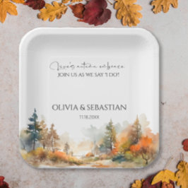 Skog från Bröllop i skogshuggen i Rustic Woodland