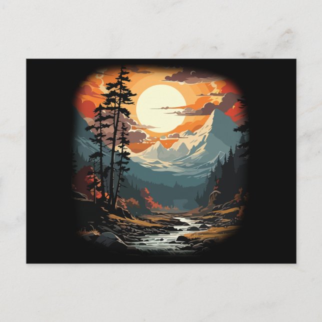 Skog Helg Vykort (Framsida)