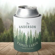 Skog i Cabin-familjen Gräs Träd