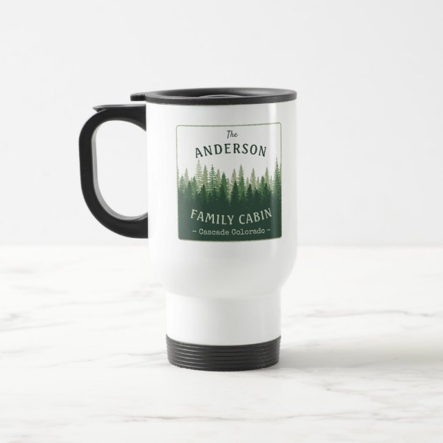 Skog i Cabin-familjen Gräs Träd Resemugg (Vänster)