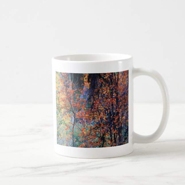 Skog i höst kaffemugg (Höger)