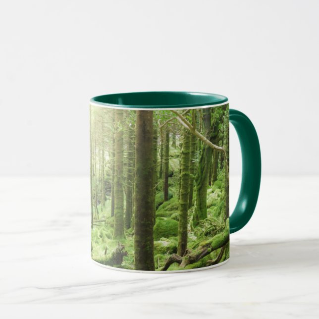 Skog i Killarney nationalpark | Kerry, Irland Mugg (Framsida höger)