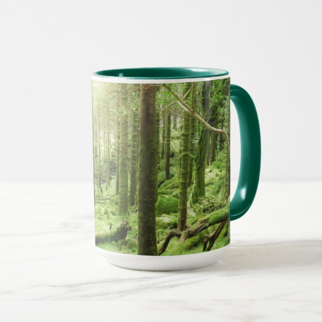Skog i Killarney nationalpark | Kerry, Irland Mugg (Framsida höger)