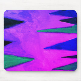 Skog i kväll musmatta