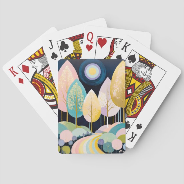 Skog i Lumina Casinokort (Baksidan)