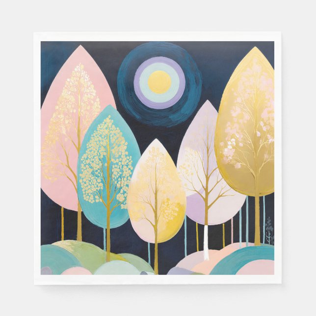 Skog i Lumina Pappersservett (Framsidan)