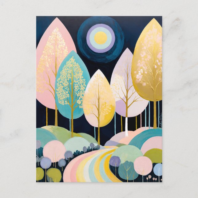 Skog i Lumina Vykort (Framsida)