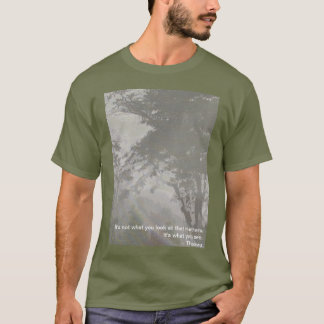 Skog i misten t-shirt
