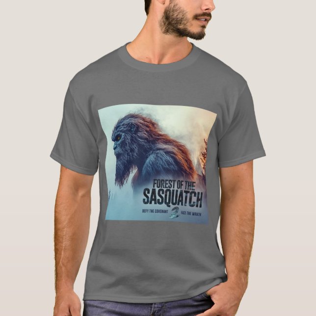 Skog i Sasquatch 2 T-Shirt (Framsida)