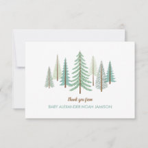 Skog i Träd Personlig Stationery