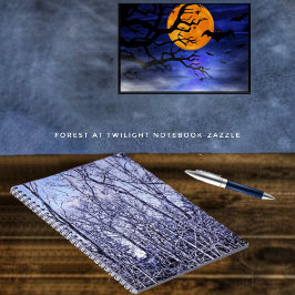 Skog i Twilight Anteckningsbok