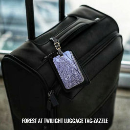 Skog i Twilight Bagagebricka
