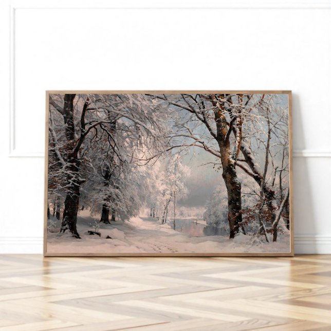 Skog i vinter poster (Skapare uppladdad)