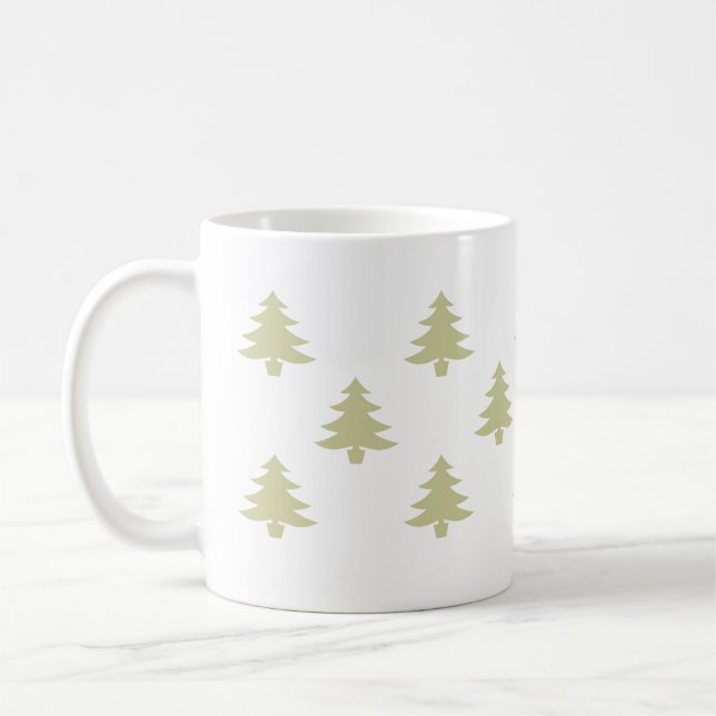 skog kaffemugg (Vänster)