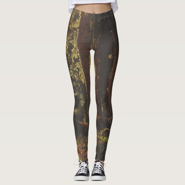 Skog Leggings (Framsida)