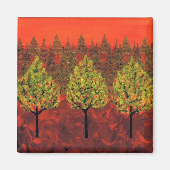 Skog Magnet (Framsidan)