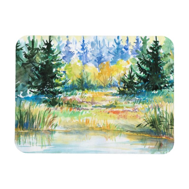 Skog Magnet (Horisontell)