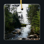 Skog nära Hunters Beach Julgransprydnad Keramik<br><div class="desc">Precis innan du når Hunters Beach i Acadias nationalpark passerar du genom denna vackra skogssträcka längs Hunters Brook. Här är ett foto av den fredliga scenen precis innan du går ut i öppningen. Det här fotot visas också som tapet i widescreenformat "Forest nära Hunters Beach" från MLeWallpapers.com. Kolla vår butik...</div>