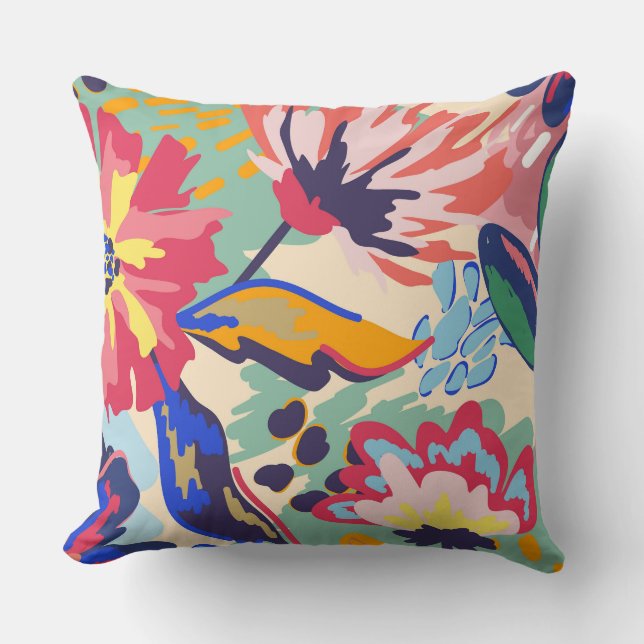 Skog och ro kudde (Framsida)