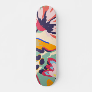 Skog och ro mini skateboard bräda 18,5 cm