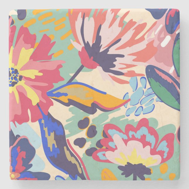 Skog och ro stenunderlägg (Framsidan)