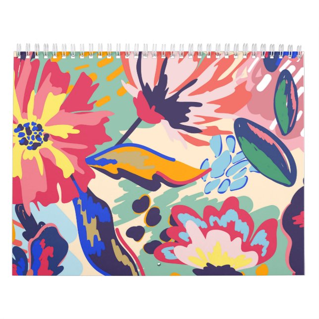 Skog och rosor kalender (Omslag)