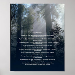 Skog och Sol gör det ändå Poster