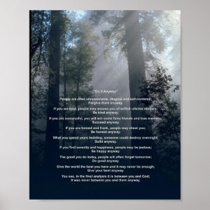 Skog och Sol gör det ändå Poster