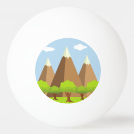 Skog och Toppar Pingisboll