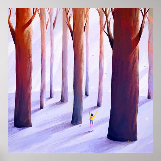 Skog Poster (Framsidan)