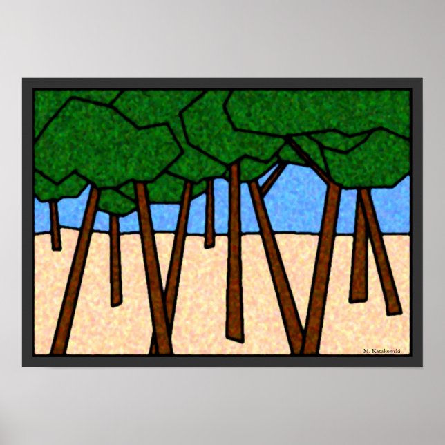 Skog Poster (Framsidan)