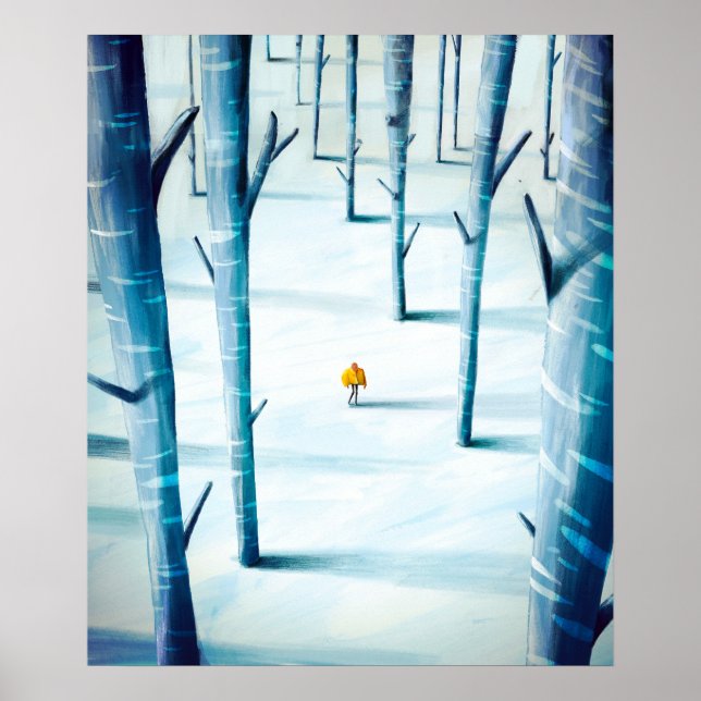 Skog Poster (Framsidan)