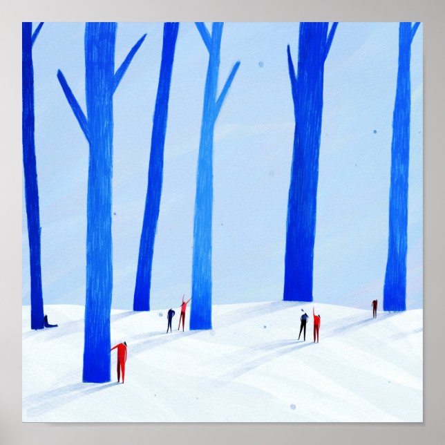 Skog Poster (Framsidan)