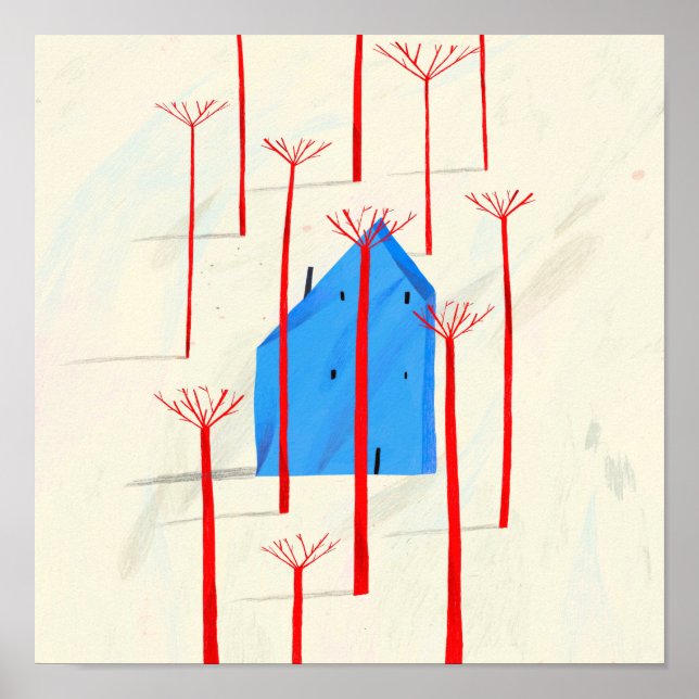 Skog Poster (Framsidan)