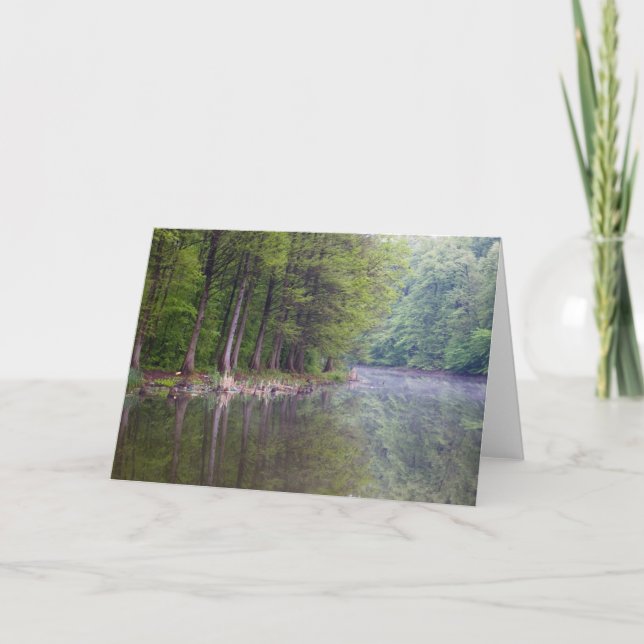 Skog sjökort kort (Framsida)