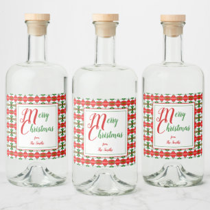 Skog Spritflaskor Etikett