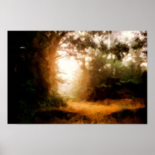 Skog till Ronja, rånarens dotter Landcape Poster